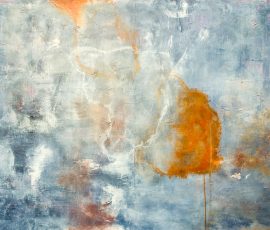 If on a Rainy Day a Traveler IV, 36" x 48"